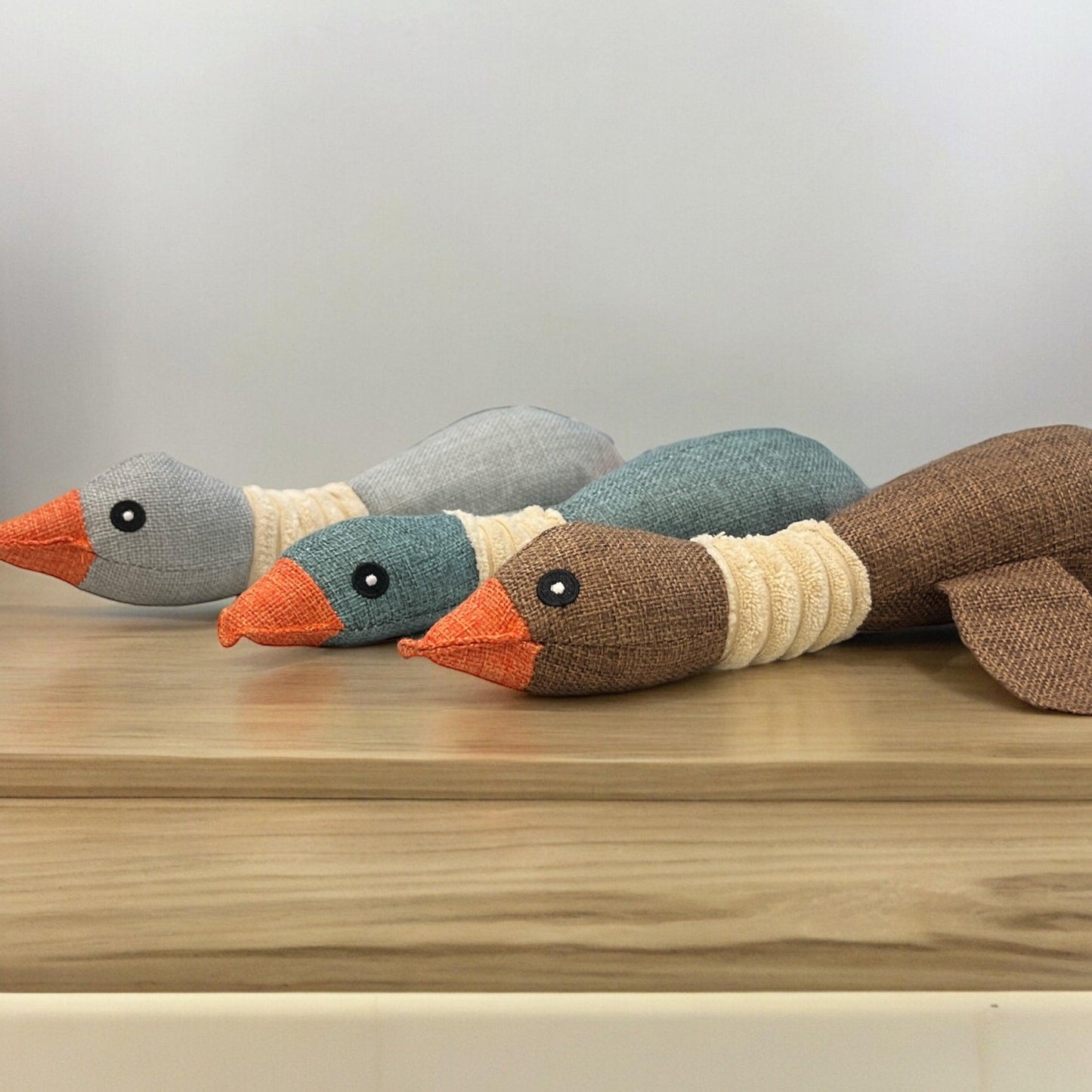 Cotton Squeaky Duck Dog Chew Toy | Chew Toy for Small and Medium Dogs | Dog Gifts