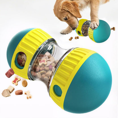 Interactive Dog Puzzle Toys - Treat Dispensing Dogs Ball for Boredom, Food Dispenser Tough Slow Feeder for Small, Medium, Large Dogs, Puppy Enrichment Training Chase Toy to Keep Them Busy