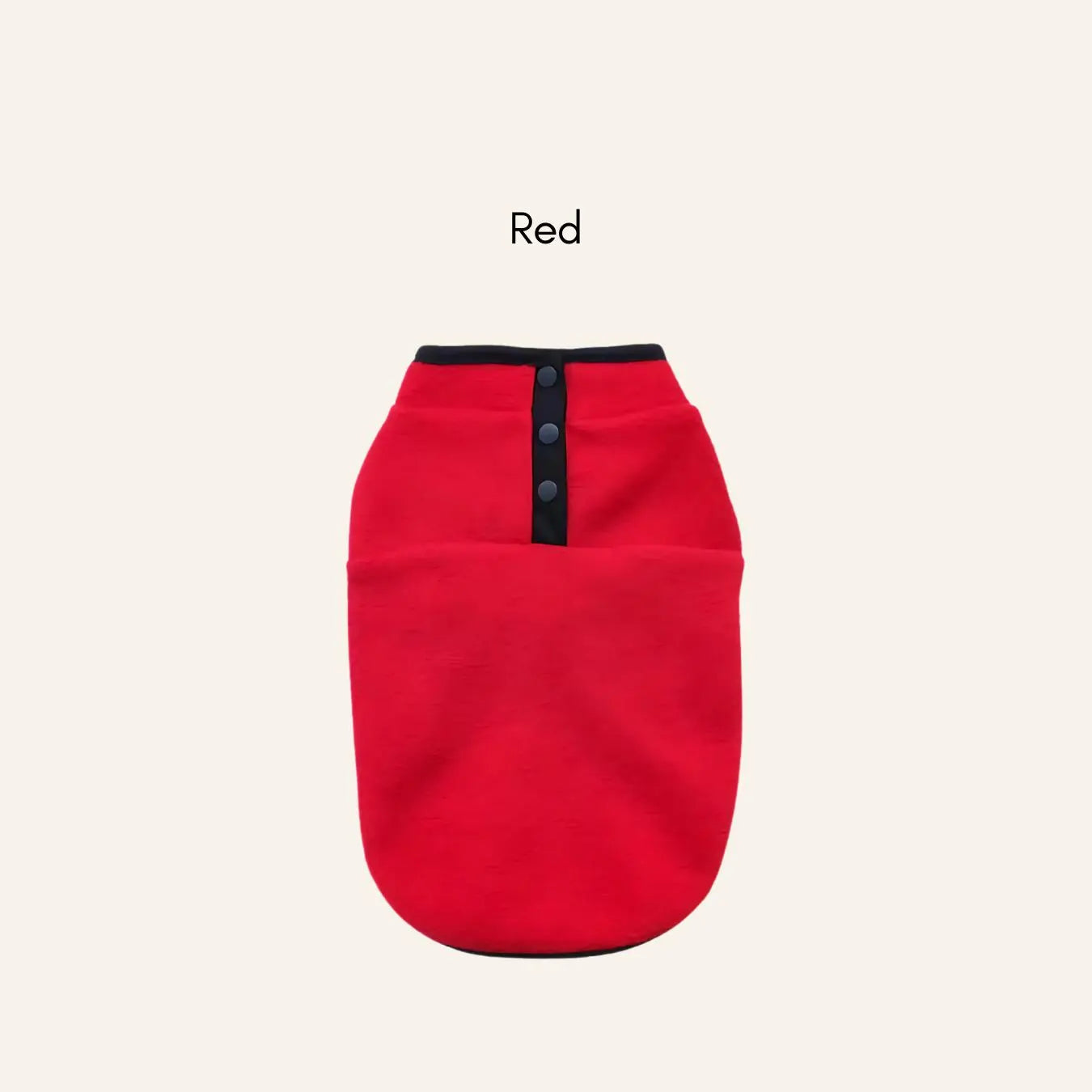 Warm Fleece Button Vest for Dogs & Cats – Cozy Autumn Winter Pet Jacket