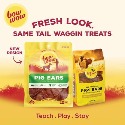 - Pigs Ears Dog Treats, 10 Pack