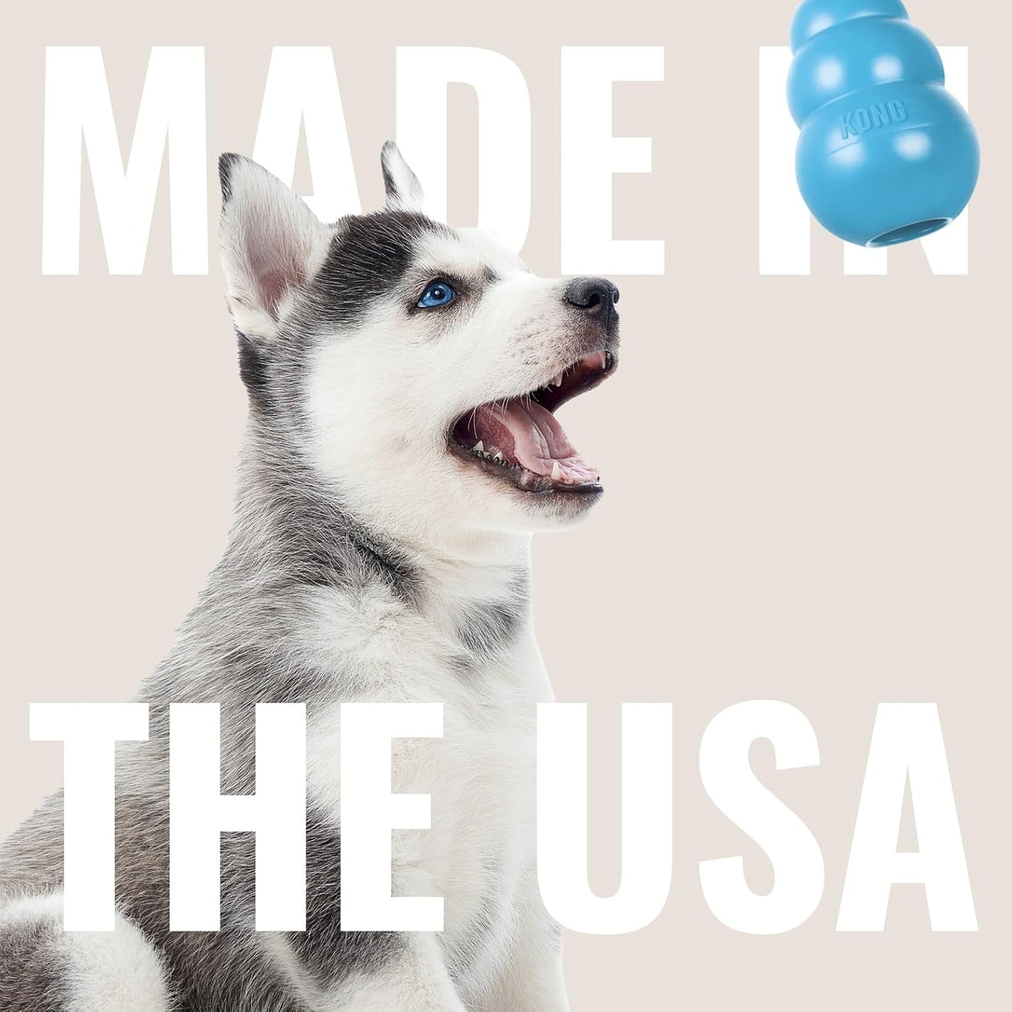 - Puppy Toy - Natural Teething Rubber - Fun to Chew, Chase and Fetch (Colour May Vary) - for Small Puppies