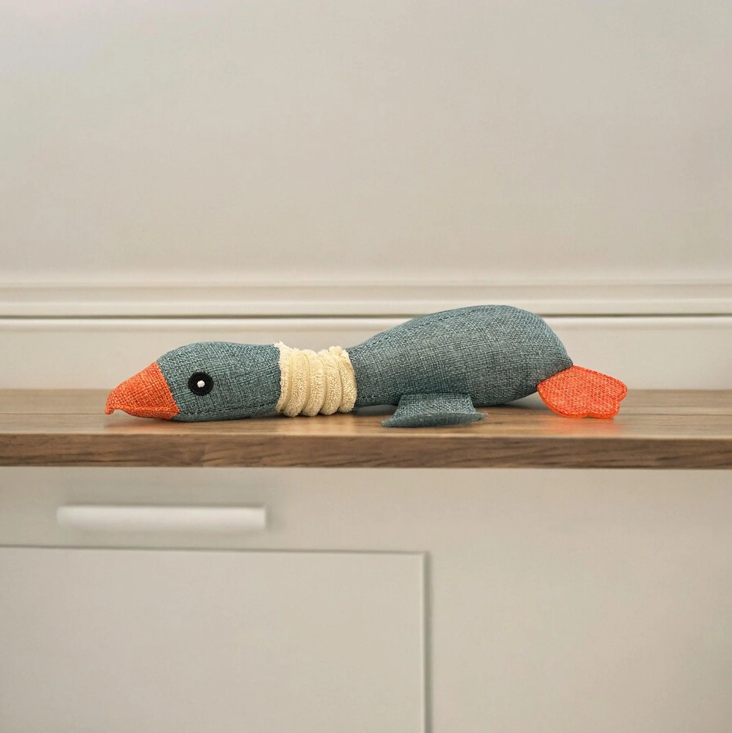 Cotton Squeaky Duck Dog Chew Toy | Chew Toy for Small and Medium Dogs | Dog Gifts