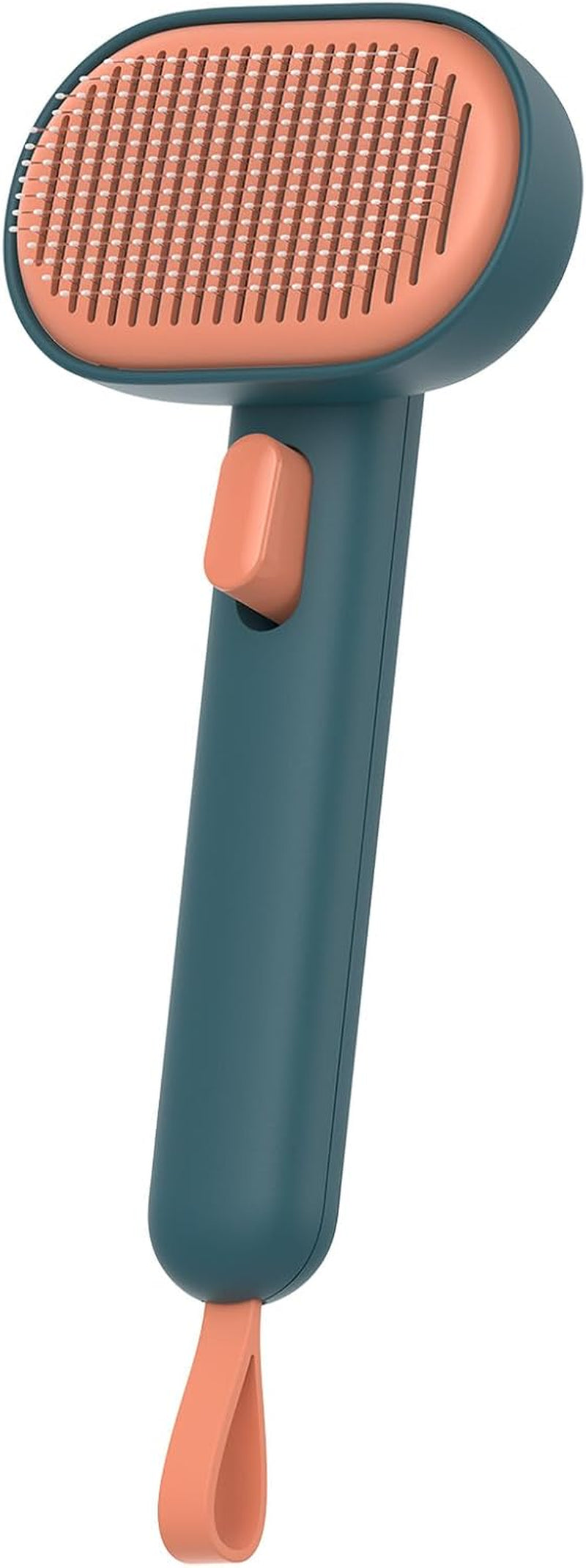 Self-Cleaning Shedding Brush for Dogs & Cats | Gentle Deshedding Tool for Long & Short Hair Pets | Easy Hair Removal Grooming Brush for Puppies