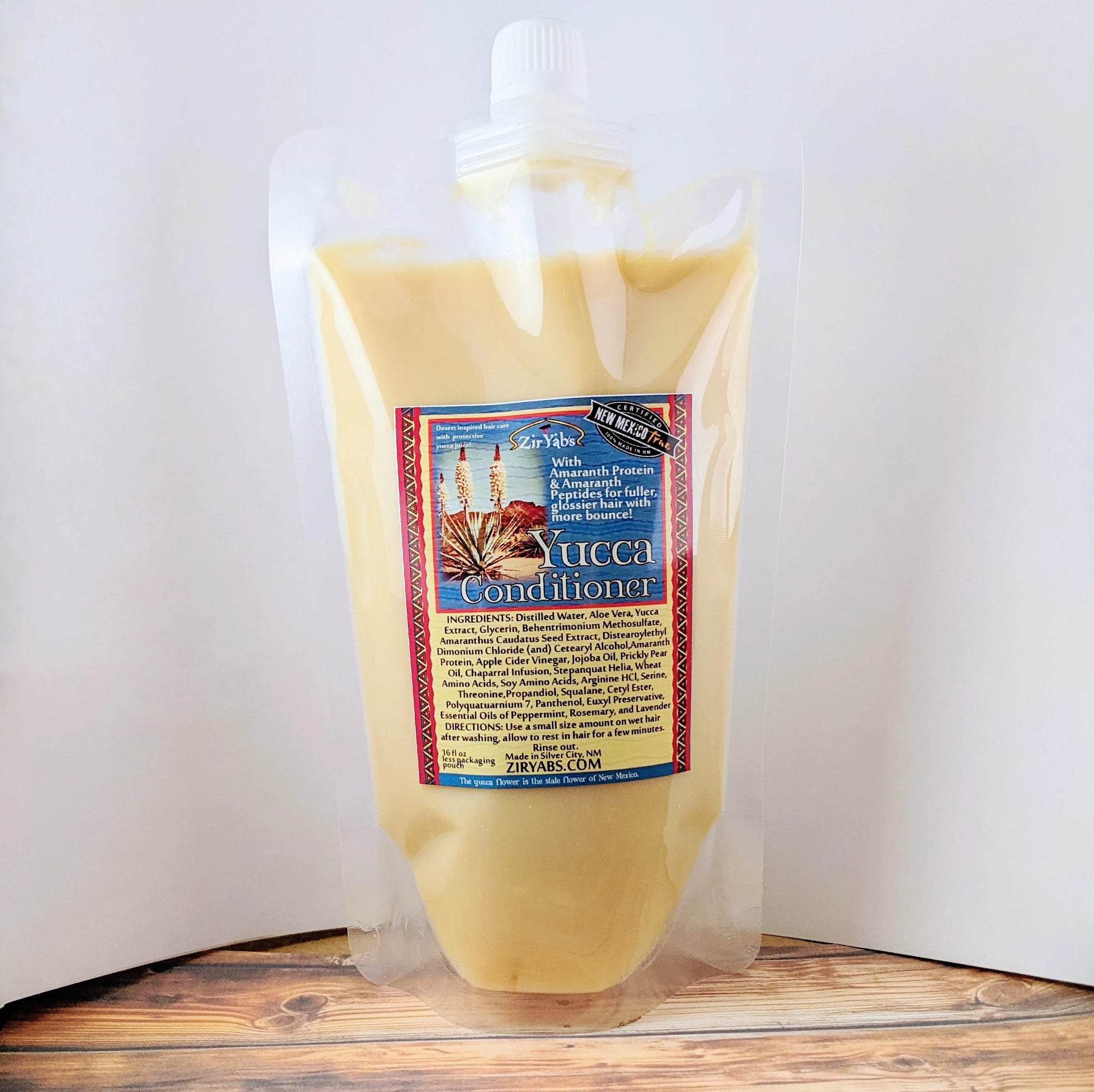 Yucca Shampoo | Soapwort | Soap Nut Shampoo | Sulfate Free | Silicone Free | No Animal Testing | 16 Oz | Herbal Shampoo | PEG Free