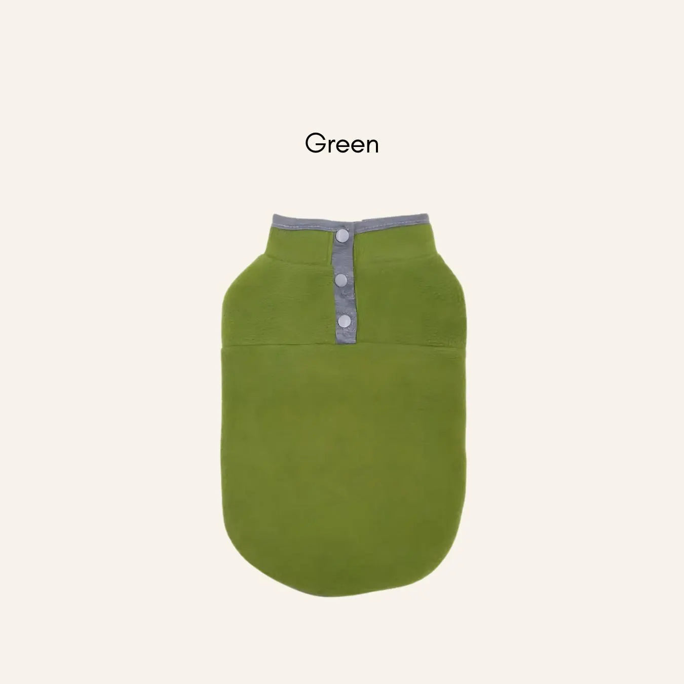 Warm Fleece Button Vest for Dogs & Cats – Cozy Autumn Winter Pet Jacket