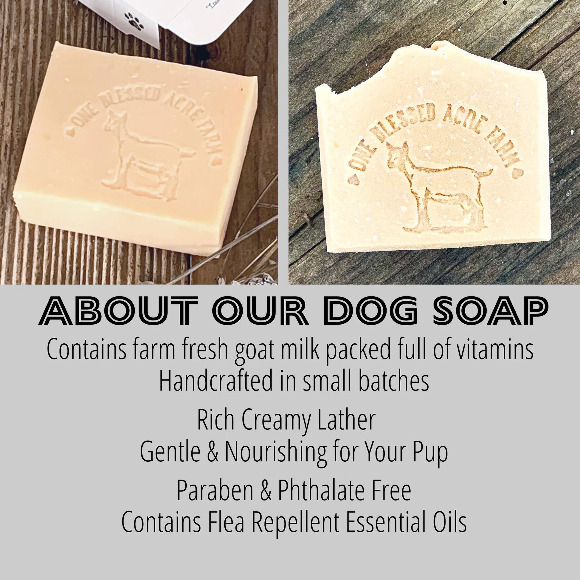 Dog Shampoo Bar Goat Milk Soap for Dog Shampoo Soap Pet Shampoo Flea Treatment Shampoo Bar for Sensitive Skin Pet Soap Gift for Dog Mom Gift