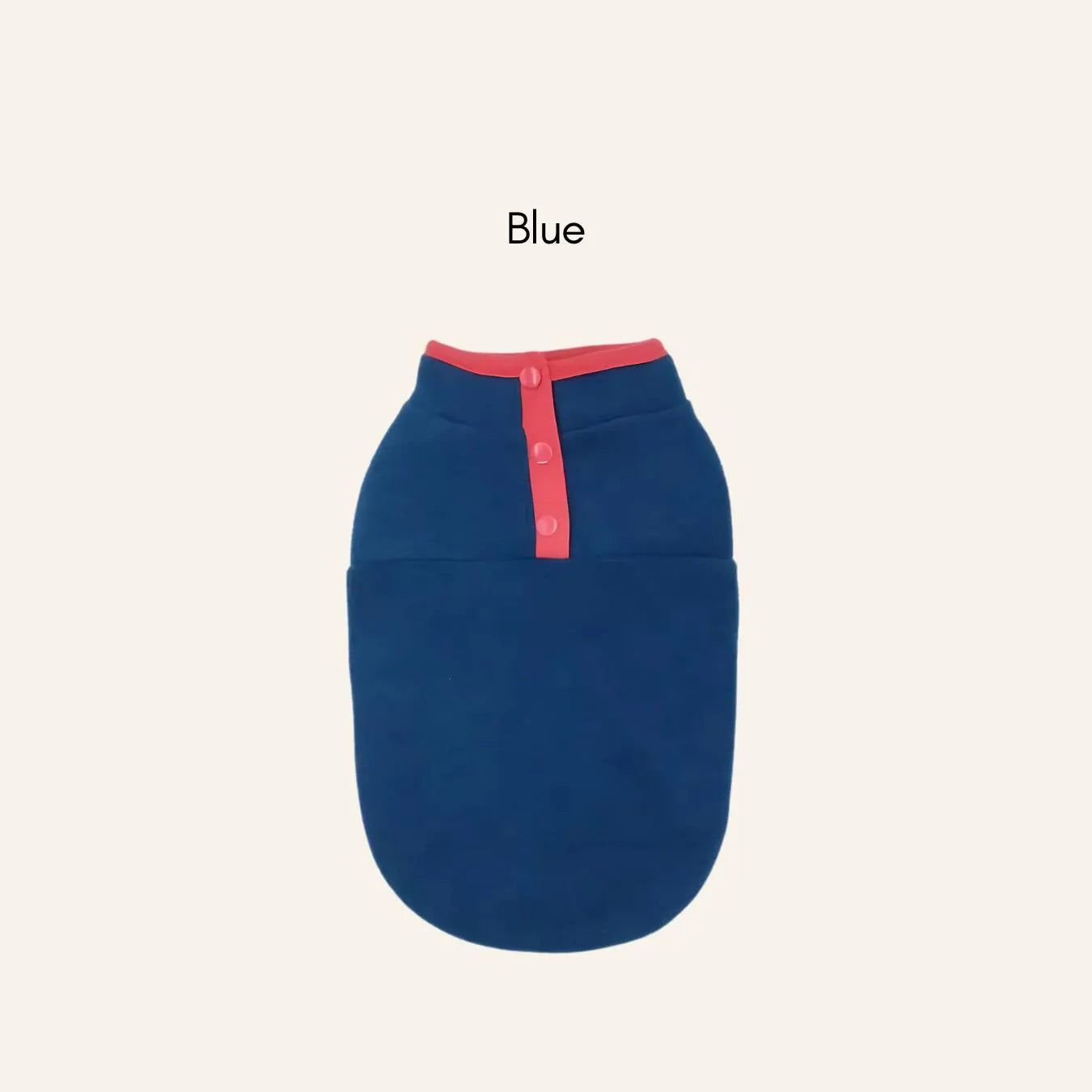 Warm Fleece Button Vest for Dogs & Cats – Cozy Autumn Winter Pet Jacket