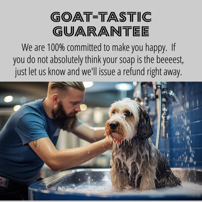 Dog Shampoo Bar Goat Milk Soap for Dog Shampoo Soap Pet Shampoo Flea Treatment Shampoo Bar for Sensitive Skin Pet Soap Gift for Dog Mom Gift