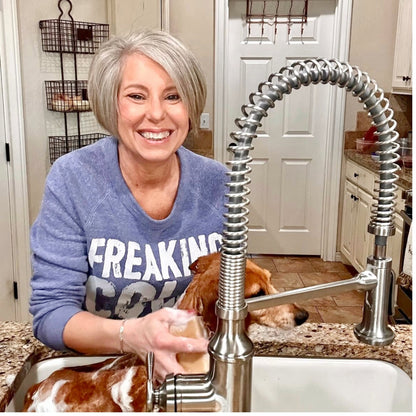 Dog Shampoo Bar Goat Milk Soap for Dog Shampoo Soap Pet Shampoo Flea Treatment Shampoo Bar for Sensitive Skin Pet Soap Gift for Dog Mom Gift