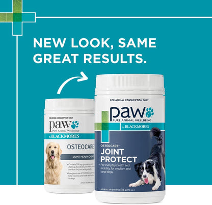 PAW by  Osteocare® Joint Protect for Dogs | Improves Joint Function & Mobility |100 Chews