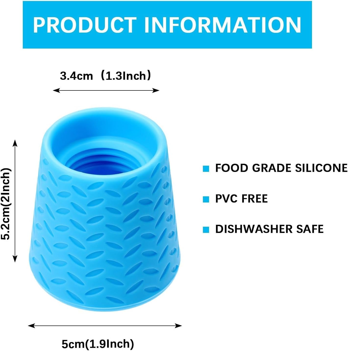 4-Piece Portable Dog Shower Head Set – Outdoor Shower Attachment for Pet Grooming, Beach, Hiking & Camping | Blue & Green Water Sprayer Bottle Attachments for Dirt Removal