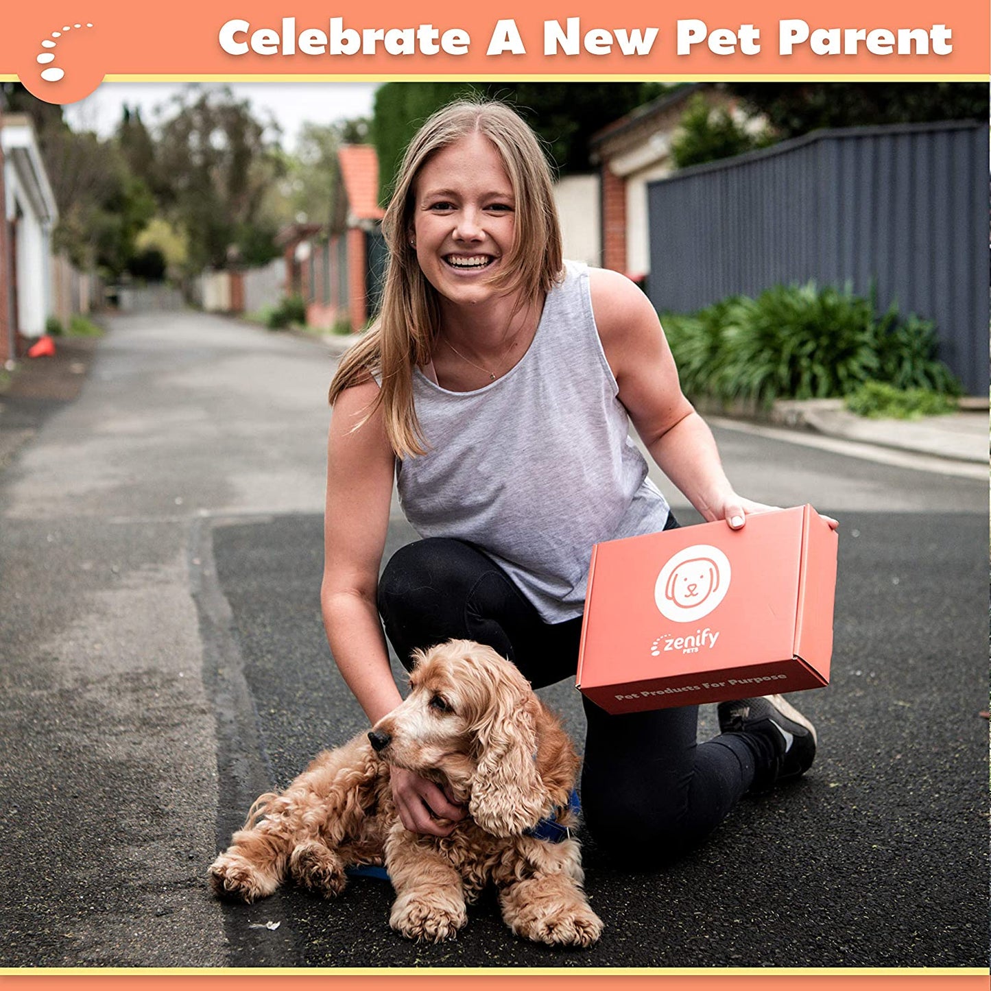 Zenify Puppy Dog Toys Gift Box - Pet Interactive Dog Rope Toy Starter Set - Tug Cotton Fetch Ball Rubber Training Puppies Play Grooming Glove Portable Travel Bowl