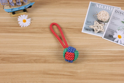 Natural Rope Dog Toys: Puppy Chew & Tug of War - 9 Pack