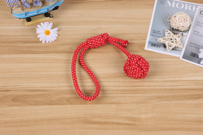 Natural Rope Dog Toys: Puppy Chew & Tug of War - 9 Pack