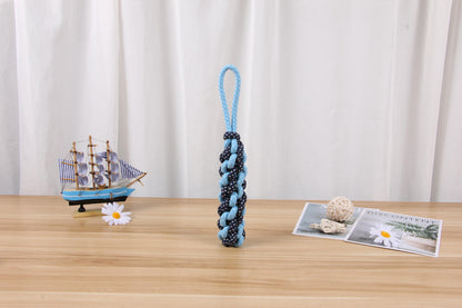 Natural Rope Dog Toys: Puppy Chew & Tug of War - 9 Pack