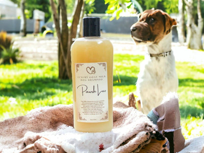 Goat Milk Dog Shampoo Natural Ingredients for Dogs with Sensitive Skin Hydrating Relief for Dry Itchy Skin and Hot Spots