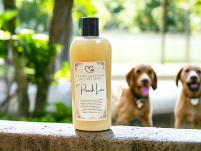 Goat Milk Dog Shampoo Natural Ingredients for Dogs with Sensitive Skin Hydrating Relief for Dry Itchy Skin and Hot Spots