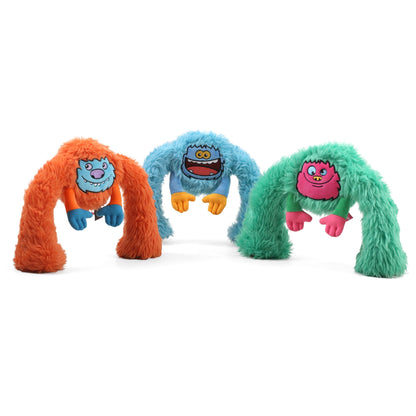 Cuddly Plush Dog Chew Toy - Hilarious Long Legged Squeaky Fun/Cute Dog Toy/Durable Dog Toy/Funny Dog Toys/Interactive Games of Tug and Fetch