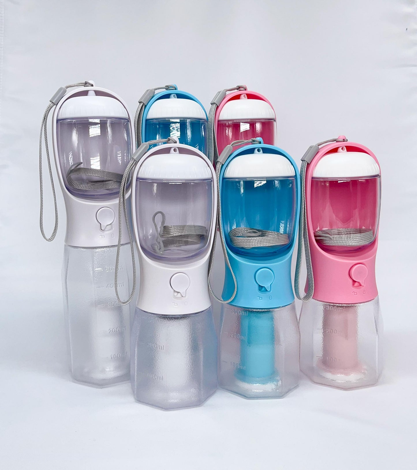 3-In-1 Dog Water Bottle: Food Container, Filter & Poop Bag