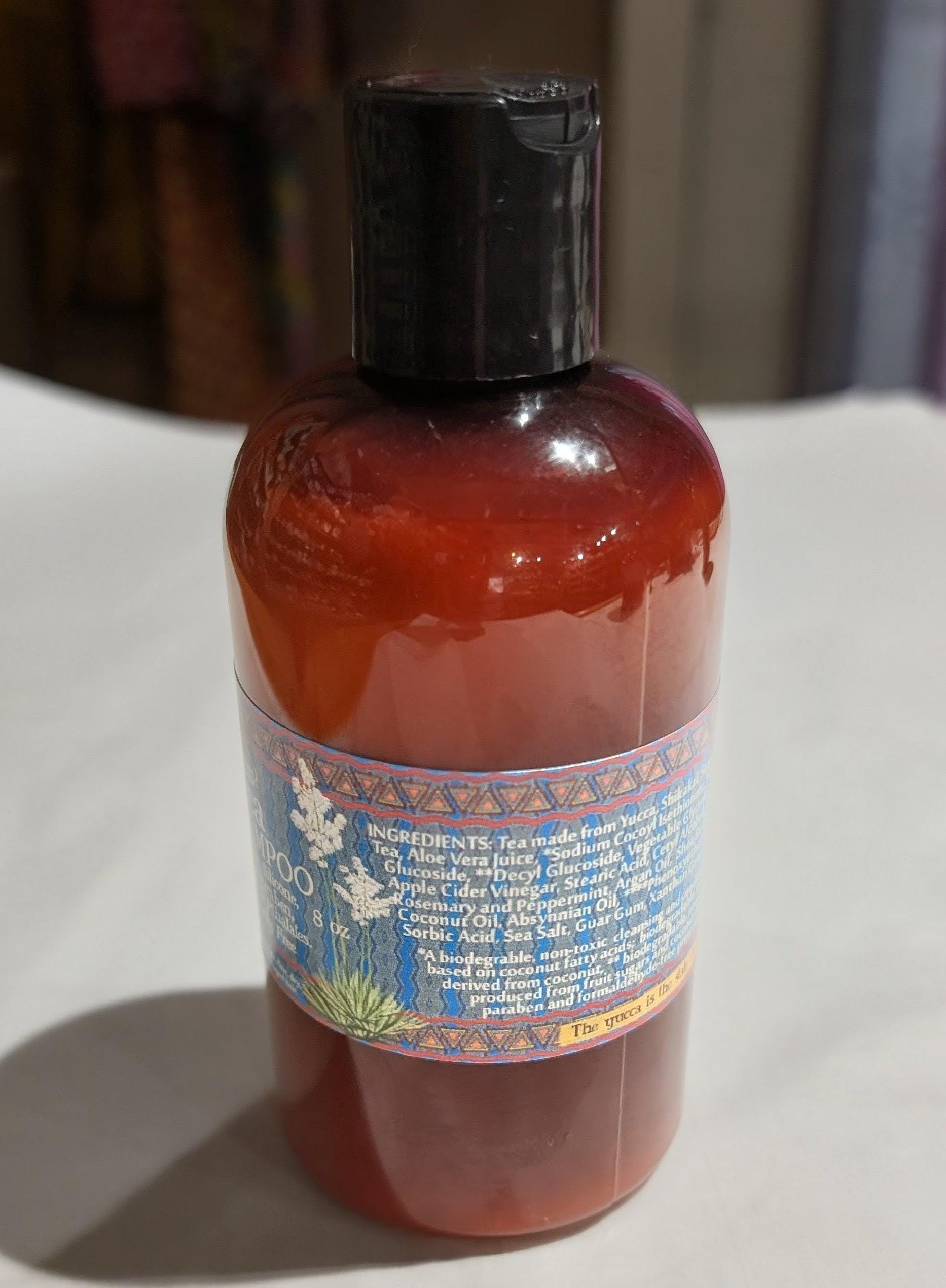 Yucca Shampoo | Soapwort | Soap Nut Shampoo | Sulfate Free | Silicone Free | No Animal Testing | 16 Oz | Herbal Shampoo | PEG Free