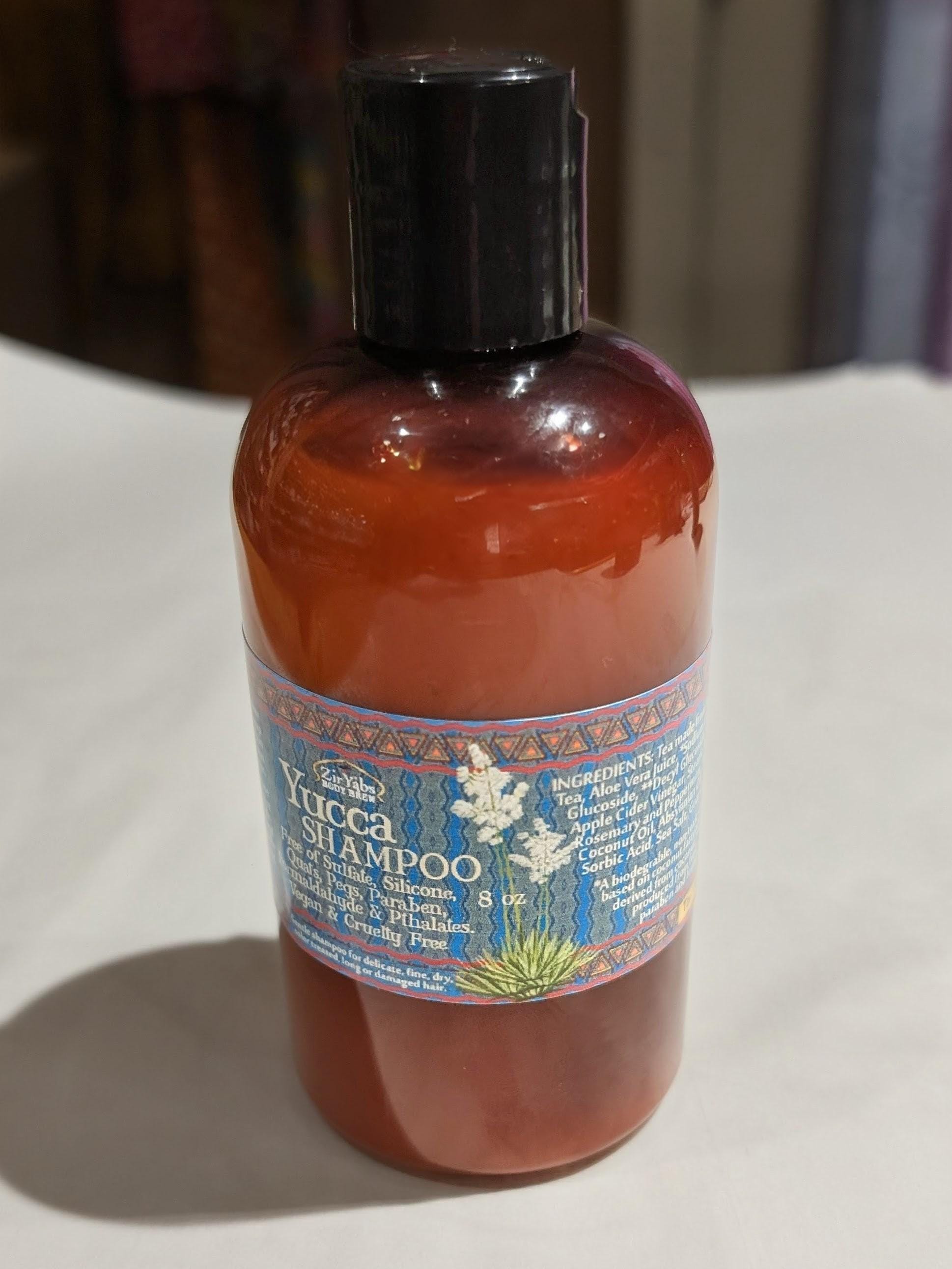 Yucca Shampoo | Soapwort | Soap Nut Shampoo | Sulfate Free | Silicone Free | No Animal Testing | 16 Oz | Herbal Shampoo | PEG Free